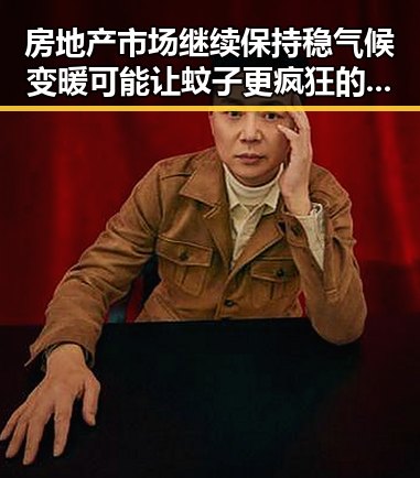 房地产市场继续保持稳气候变暖可能让蚊子更疯狂的反差背后