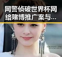 网警侦破世界杯网络赌博推广案与第32届图博会展出22万图书引发关注
